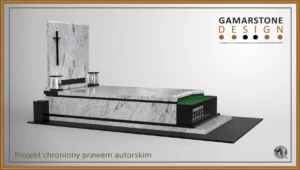 Nagrobek granitowy pojedynczy Pameron