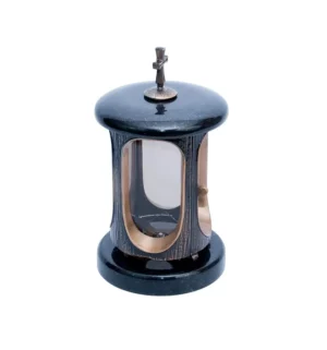 Lampion ciemne złoto